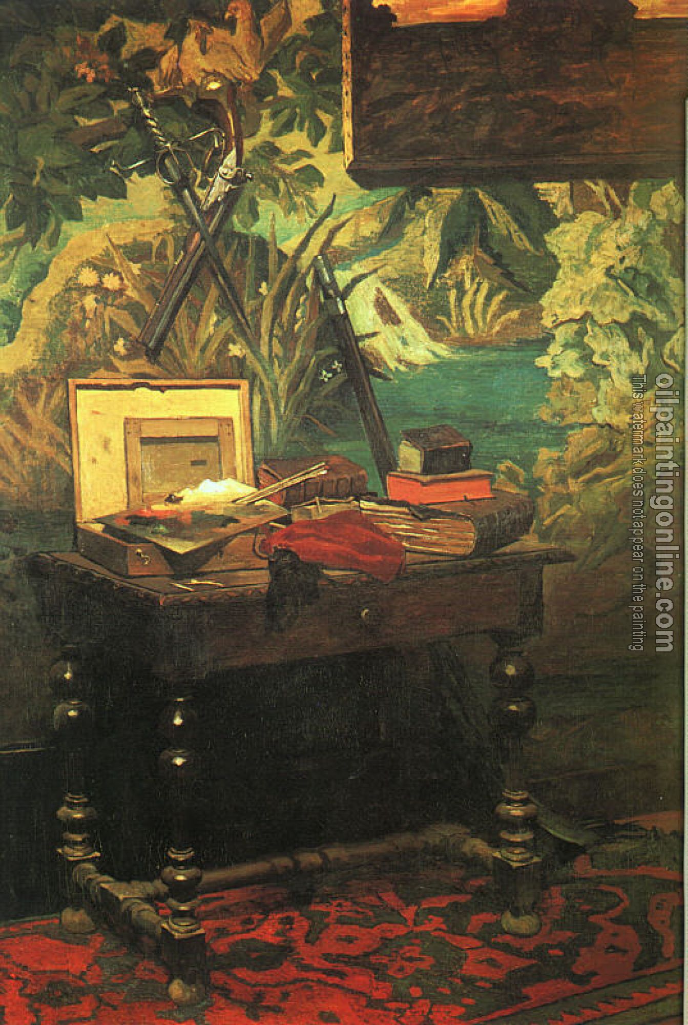 Monet, Claude Oscar - A Corner of the Studio